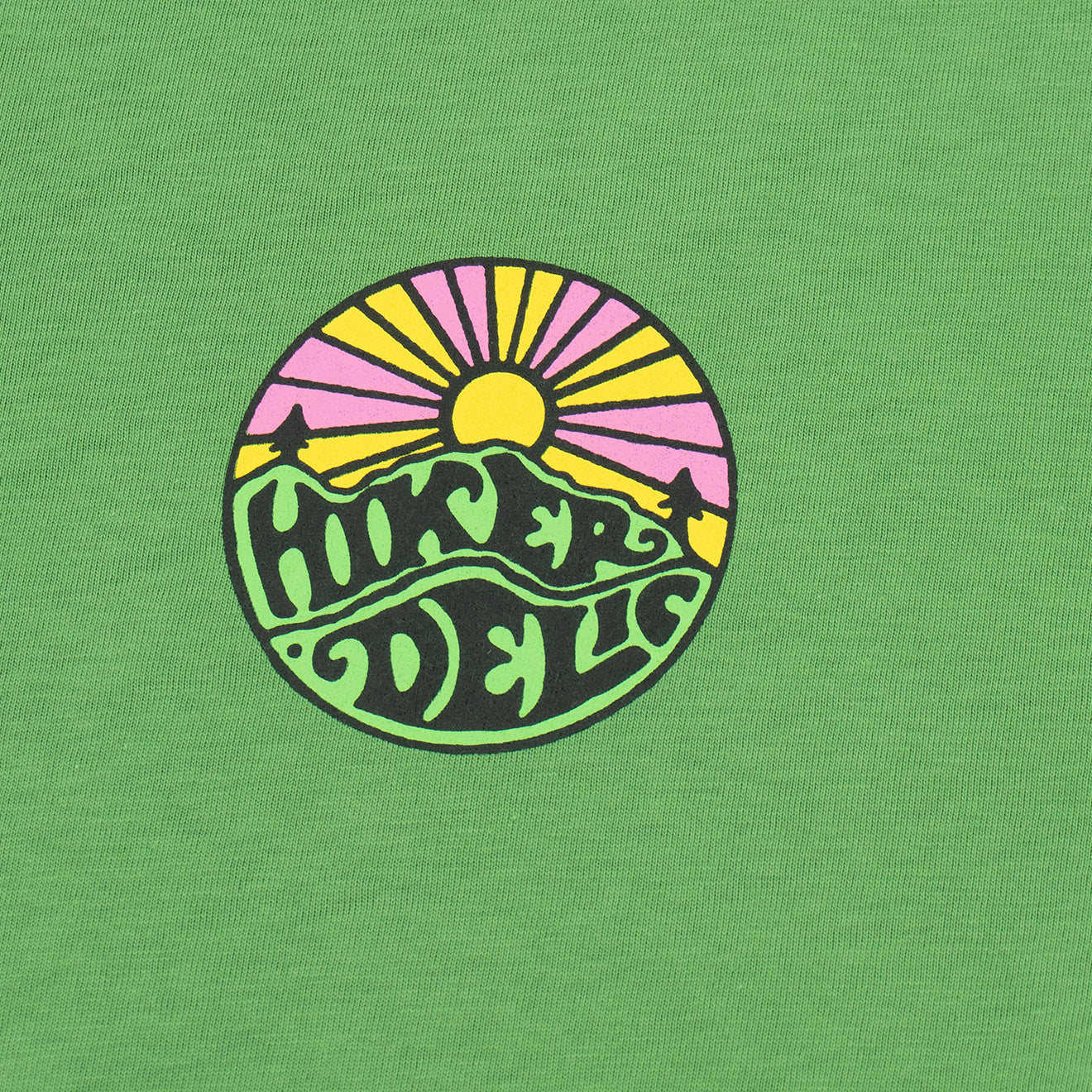 Hikerdelic Original Logo SS T-Shirt Fern - Parasol Store