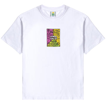 Hikerdelic Prana SS T-Shirt White - Parasol Store