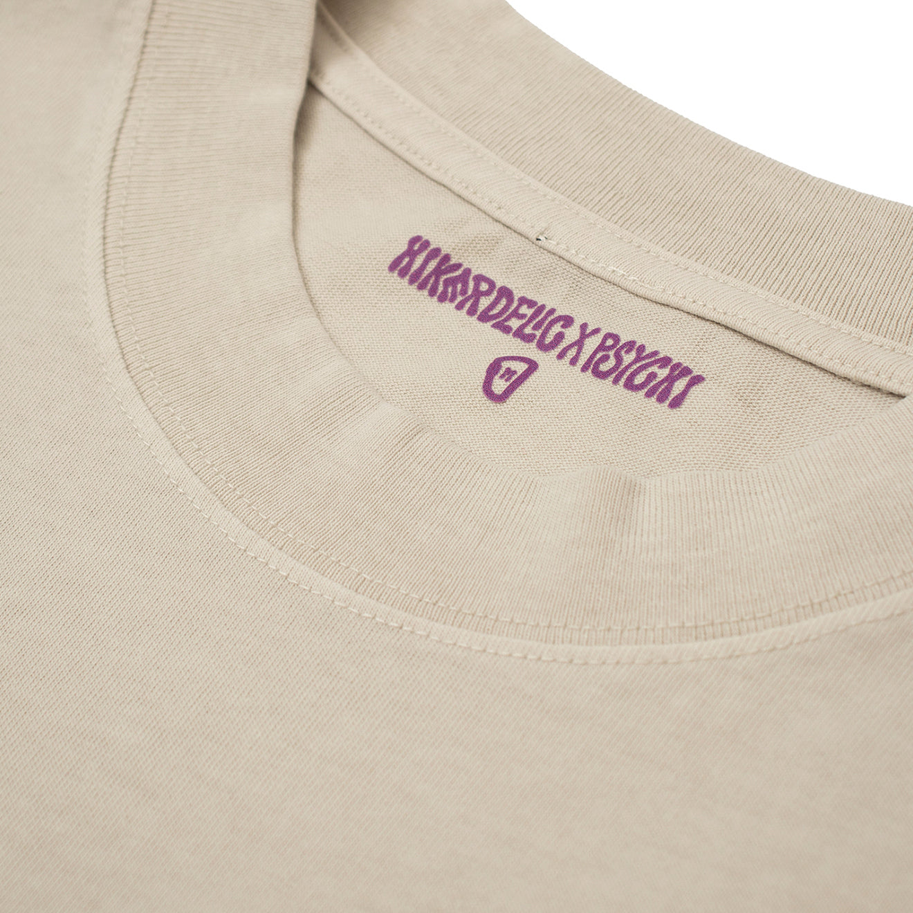 Hikerdelic x Psychi Hang on SS T-Shirt Off White - Parasol Store