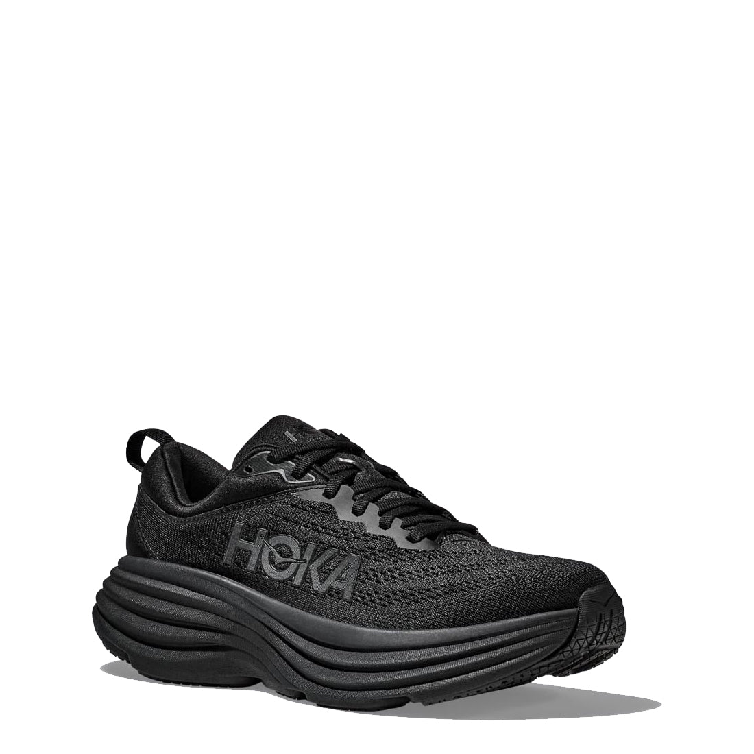 Hoka Bondi 8 Trainer Black / Black - Parasol Store