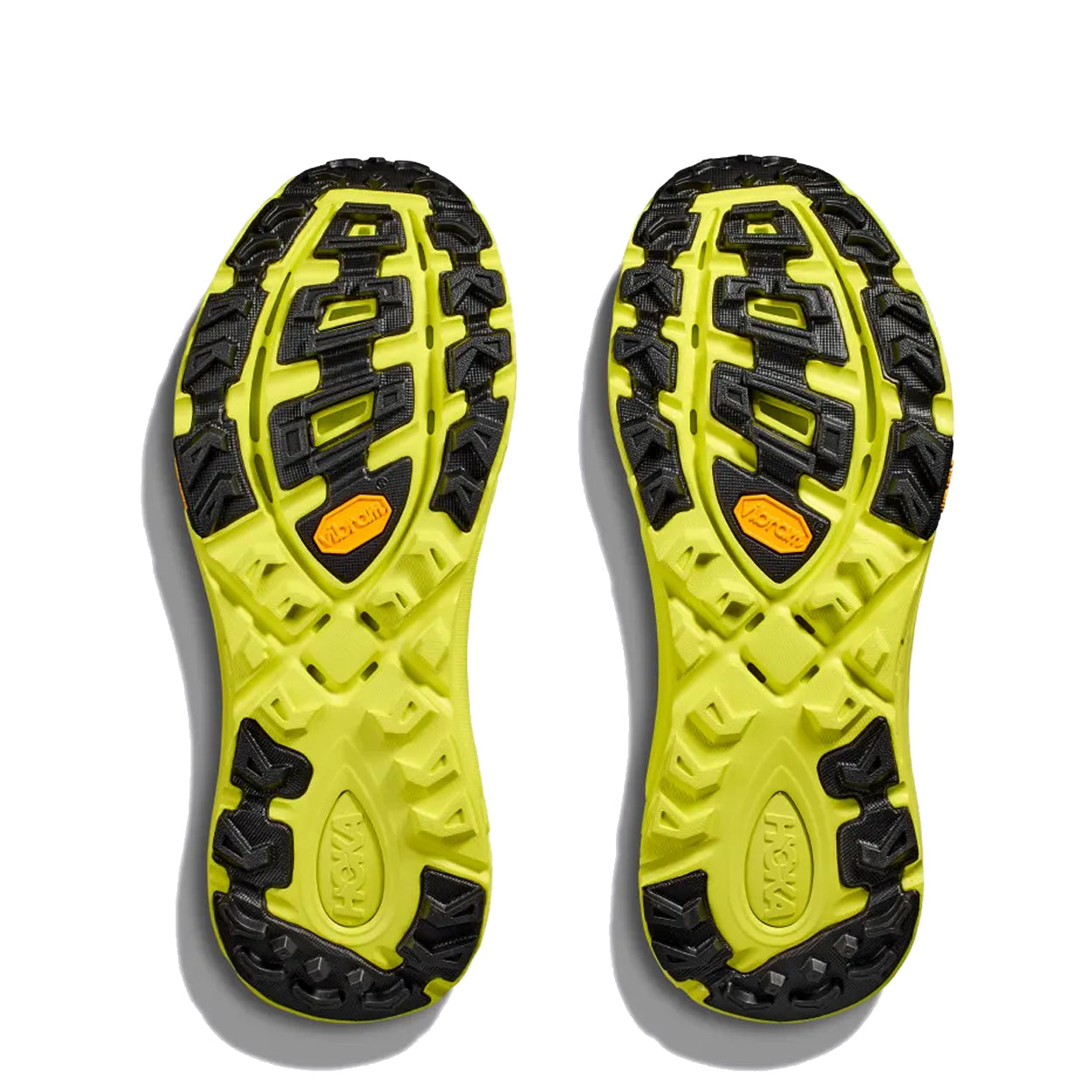 Hoka Mafate Three2 Trainers Black / Hoka Citrus - Parasol Store