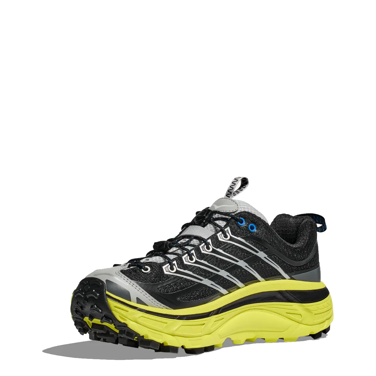 Hoka Mafate Three2 Trainers Black / Hoka Citrus - Parasol Store
