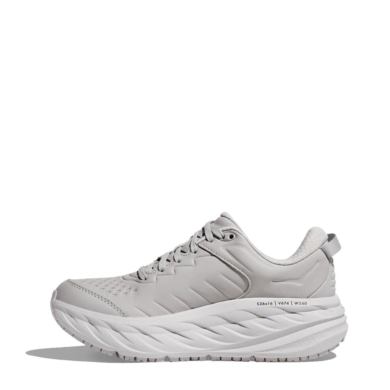 Hoka Womens Bondi SR Harbour Mist / Lunar Rock - Parasol Store