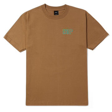 Huf Womens Set H S/S Tee Camel Huf