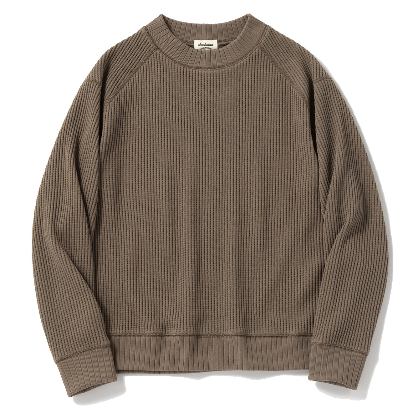 Jackman Waffle Mid-Neck Taupe - Parasol Store