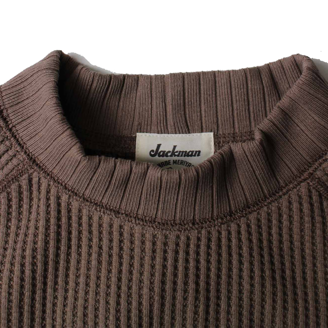 Jackman Waffle Mid-Neck Taupe - Parasol Store
