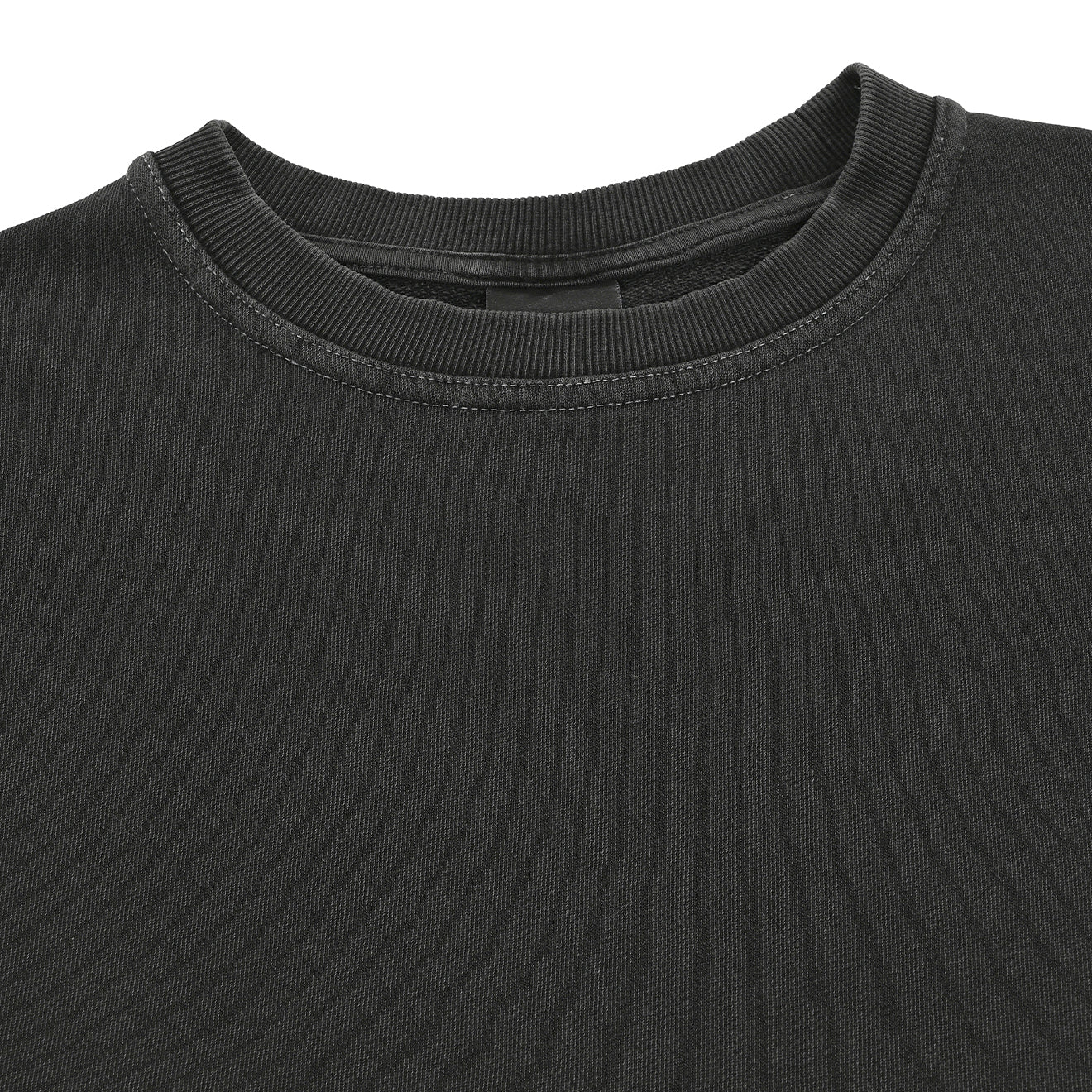 Kappy Pigment Sweat Shirt Dark Gray - Parasol Store