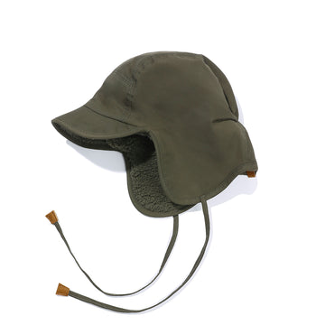 Kappy Reversible Trooper Hat Khaki - Parasol Store