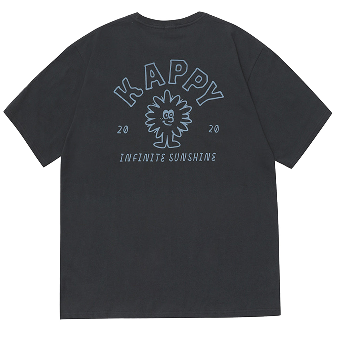 Kappy Sunshine T-Shirt Dark Grey - Parasol Store