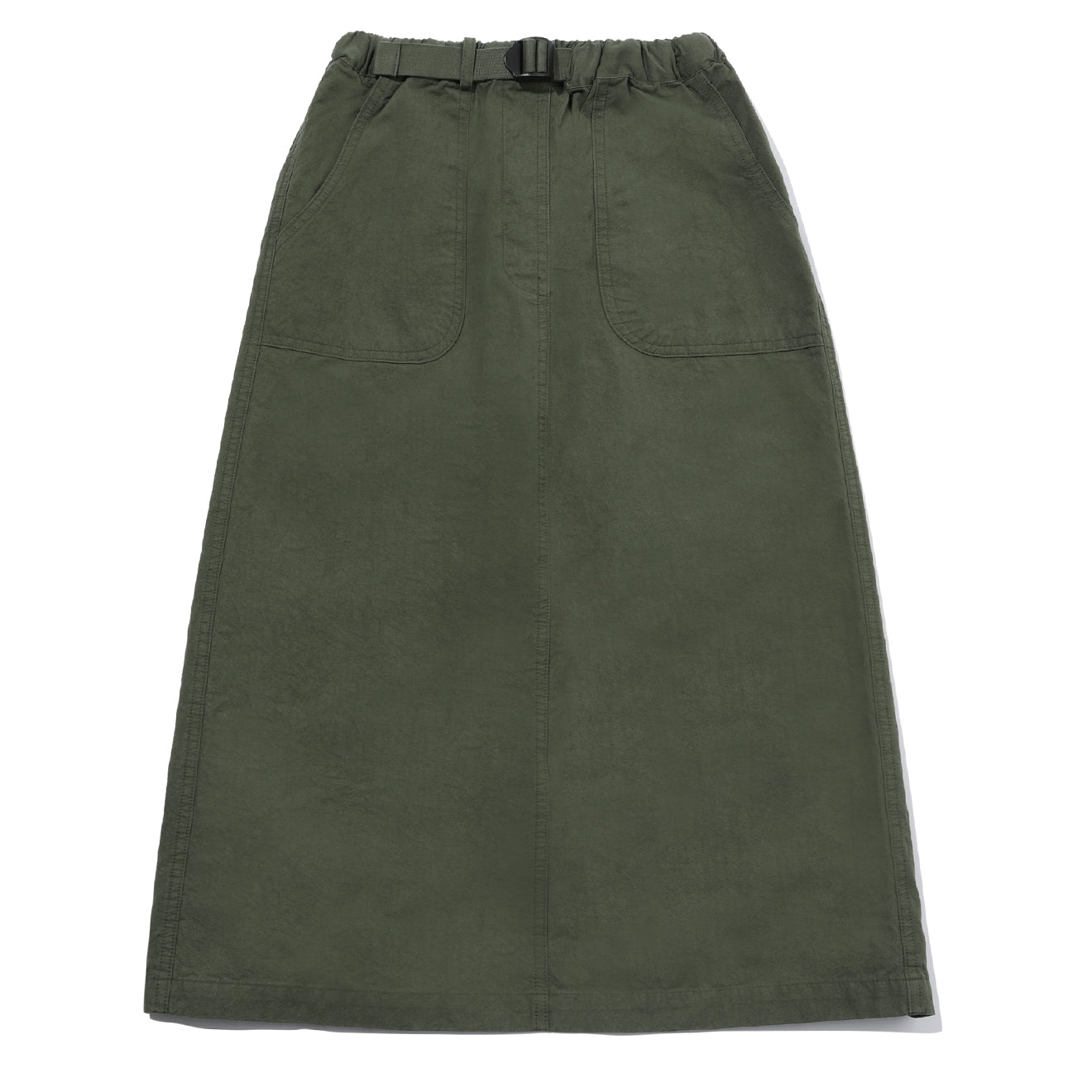 Kappy Womens Cotton Fatigue Skirt Khaki - Parasol Store
