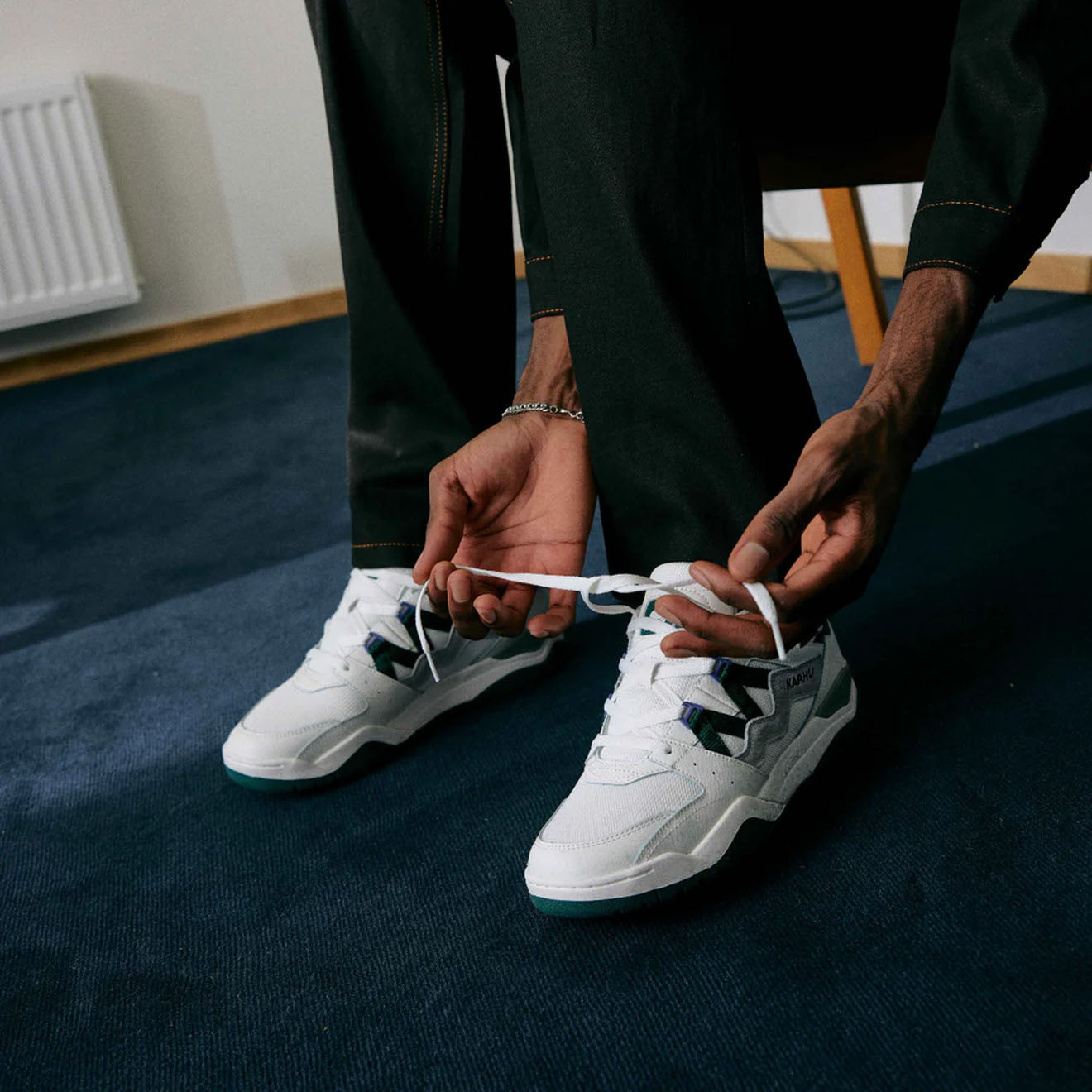Karhu Fusion XT Trainer Bright White / Rain Forest - Parasol Store