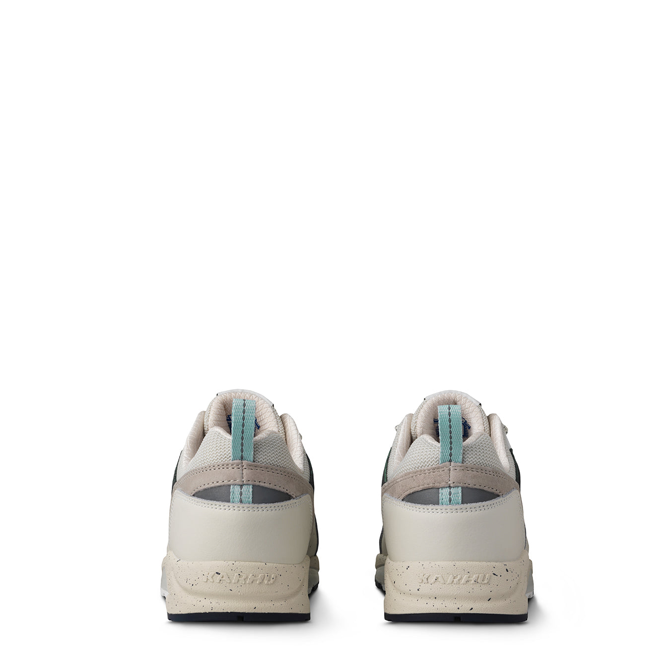 Karhu Womens Fusion 2.0 Trainers Lily White / Surf Spray - Parasol Store