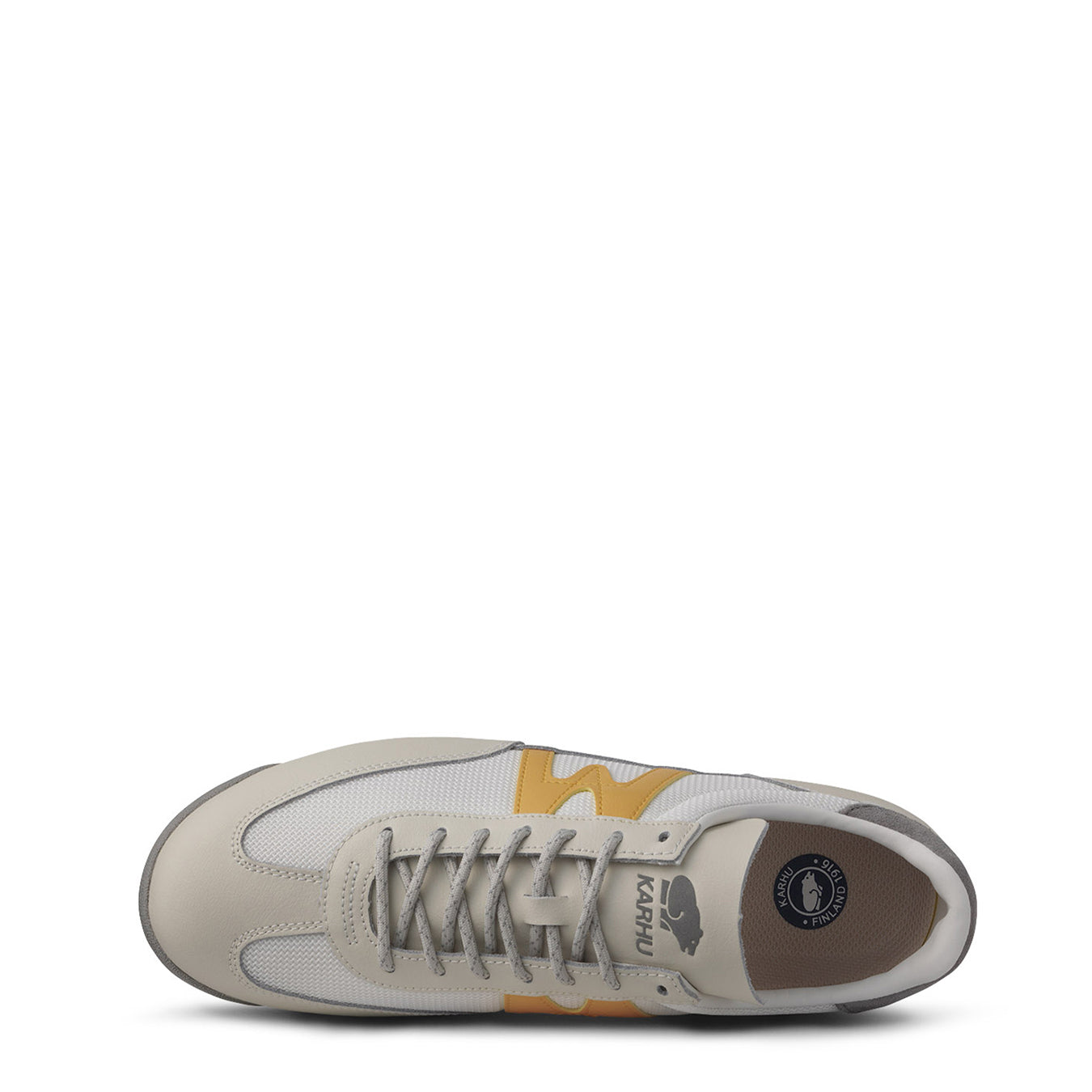 Karhu Womens Mestari Trainer Lily White / Banana - Parasol Store