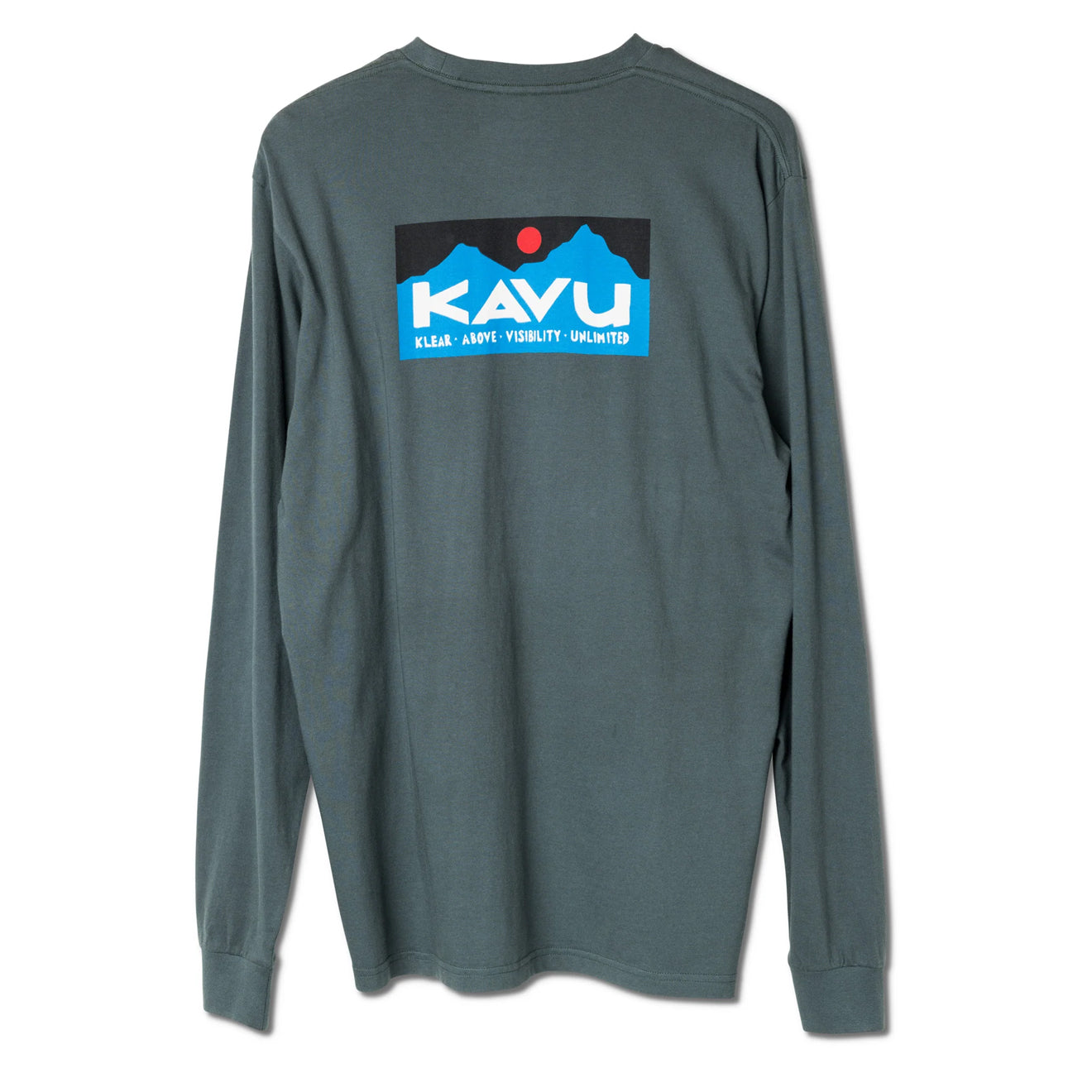 Kavu LS Etch Art L/S Tee Green Gables - Parasol Store