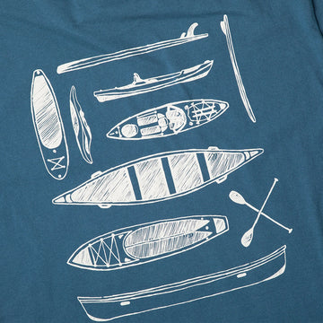 Kavu Paddle Out T-Shirt Agean - Parasol Store