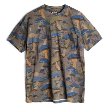 Kavu Post Alley S/S Tee Mushroom Kingdom - Parasol Store