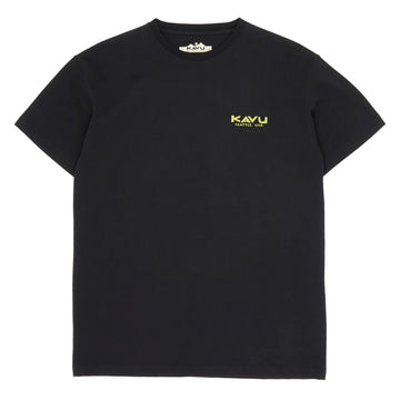 Kavu True Gradient S/S Tee Black - Parasol Store