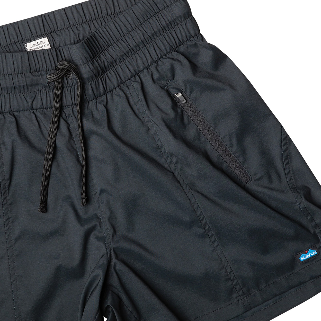 Kavu Womens Totally Beachin Shorts Black - Parasol Store