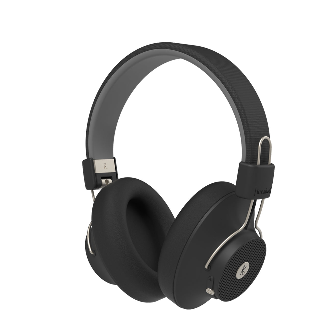 Kreafunk aBeat Qi Compatible Bluetooth Headphones Black - Parasol Store
