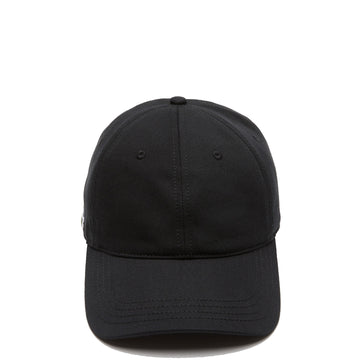 Lacoste Unisex Organic Cotton Twill Cap Black