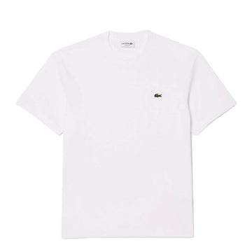 Lacoste Classic Fit Cotton Jersey T-shirt White - Parasol Store