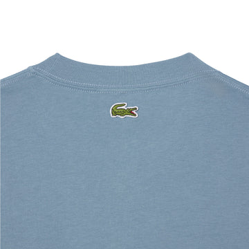 Lacoste Crocodile Graffiti S/S Tee Blue - Parasol Store