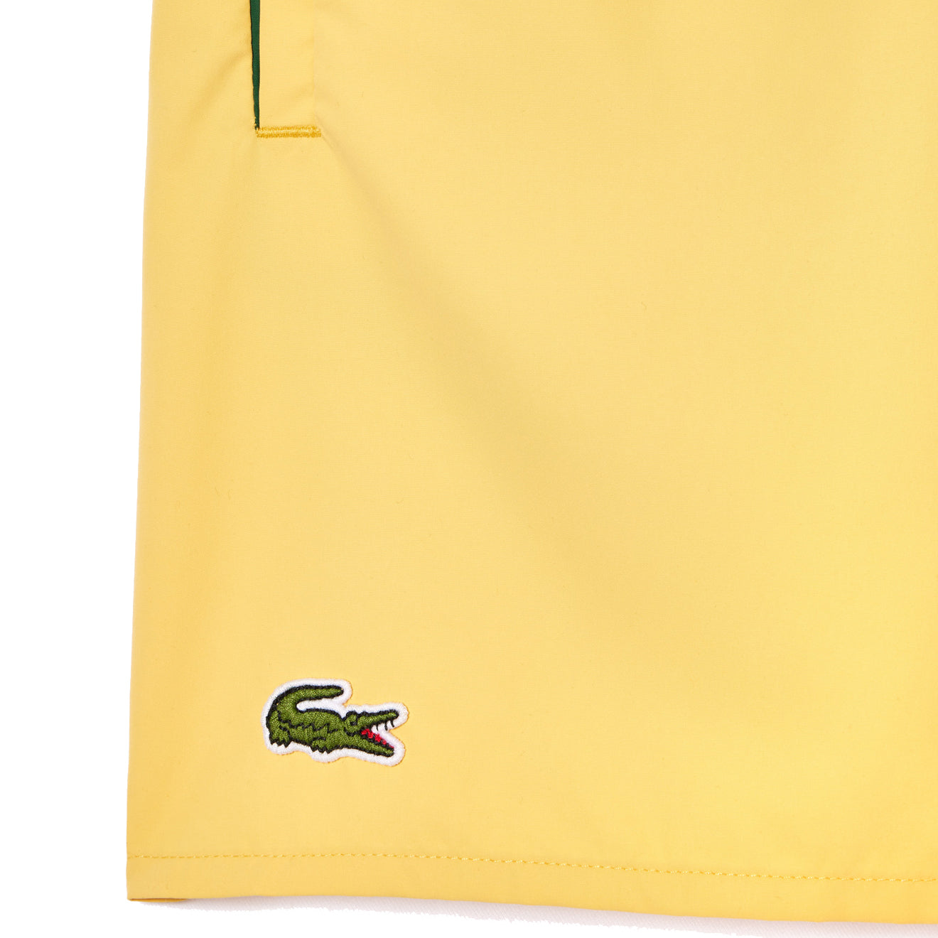Lacoste Lightweight Swim Shorts Yellow / Green - Parasol Store