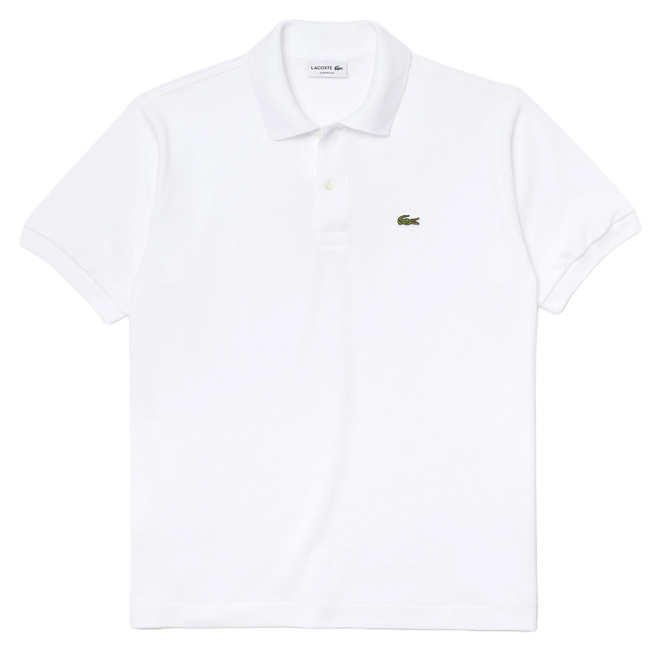 Lacoste Original L.12.12 Petit Piqué Cotton Polo Shirt White Lacoste