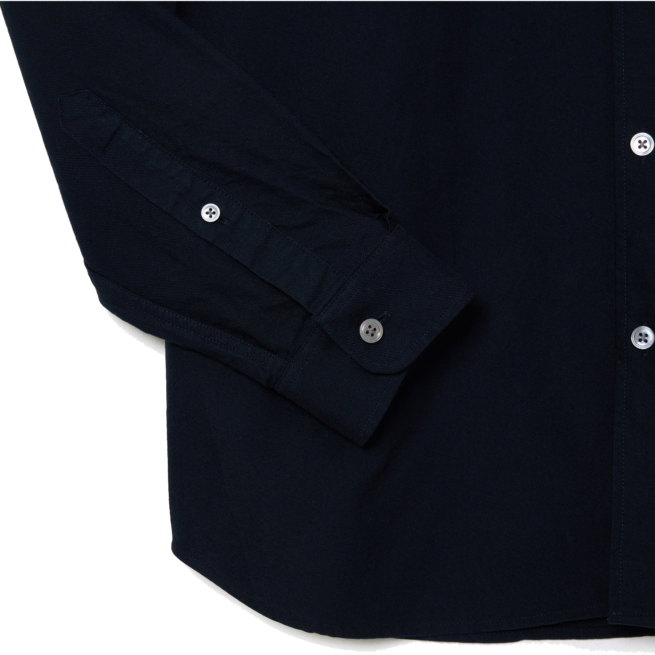Lacoste Regular Fit Oxford Shirt Navy Blue - Parasol Store