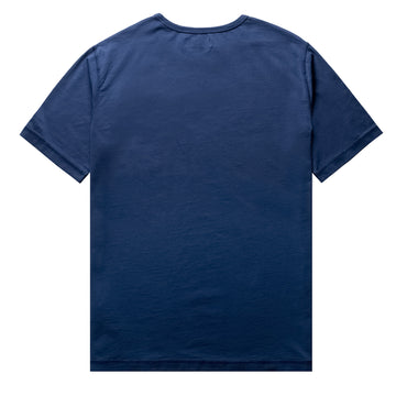 Left Hand Patch Pocket Tee Navy - Parasol Store