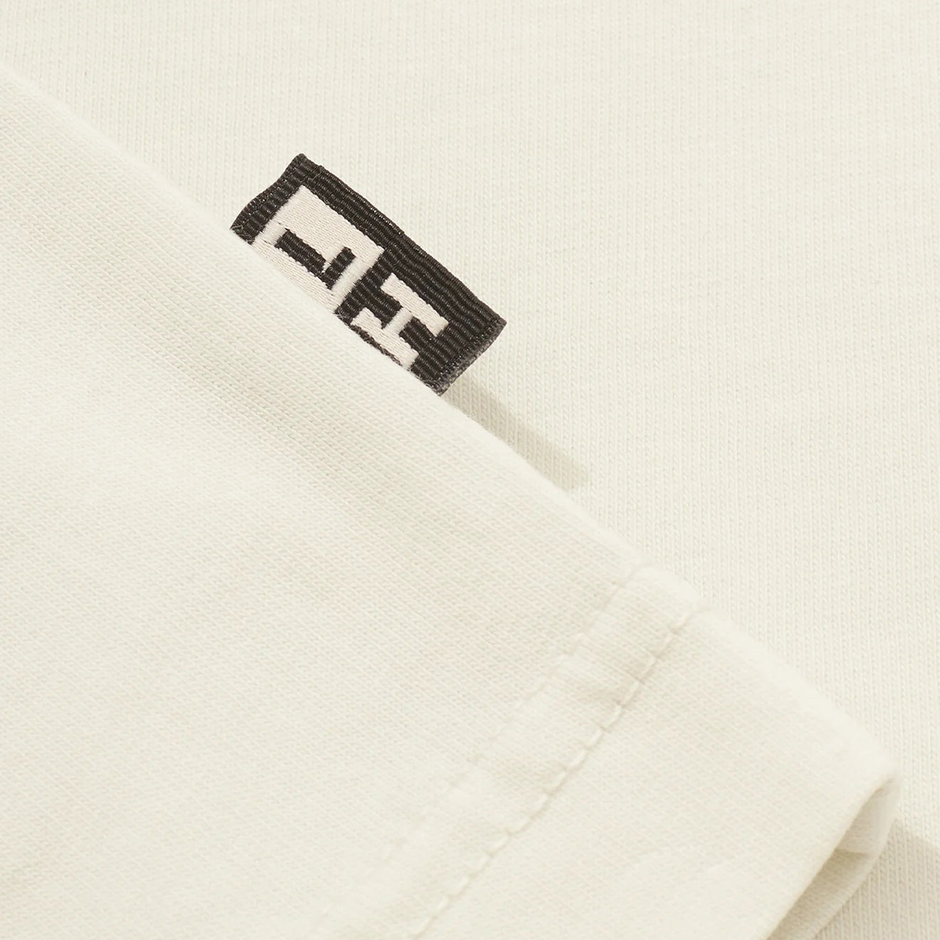 Left Hand Distressed Graphic Tee Off White