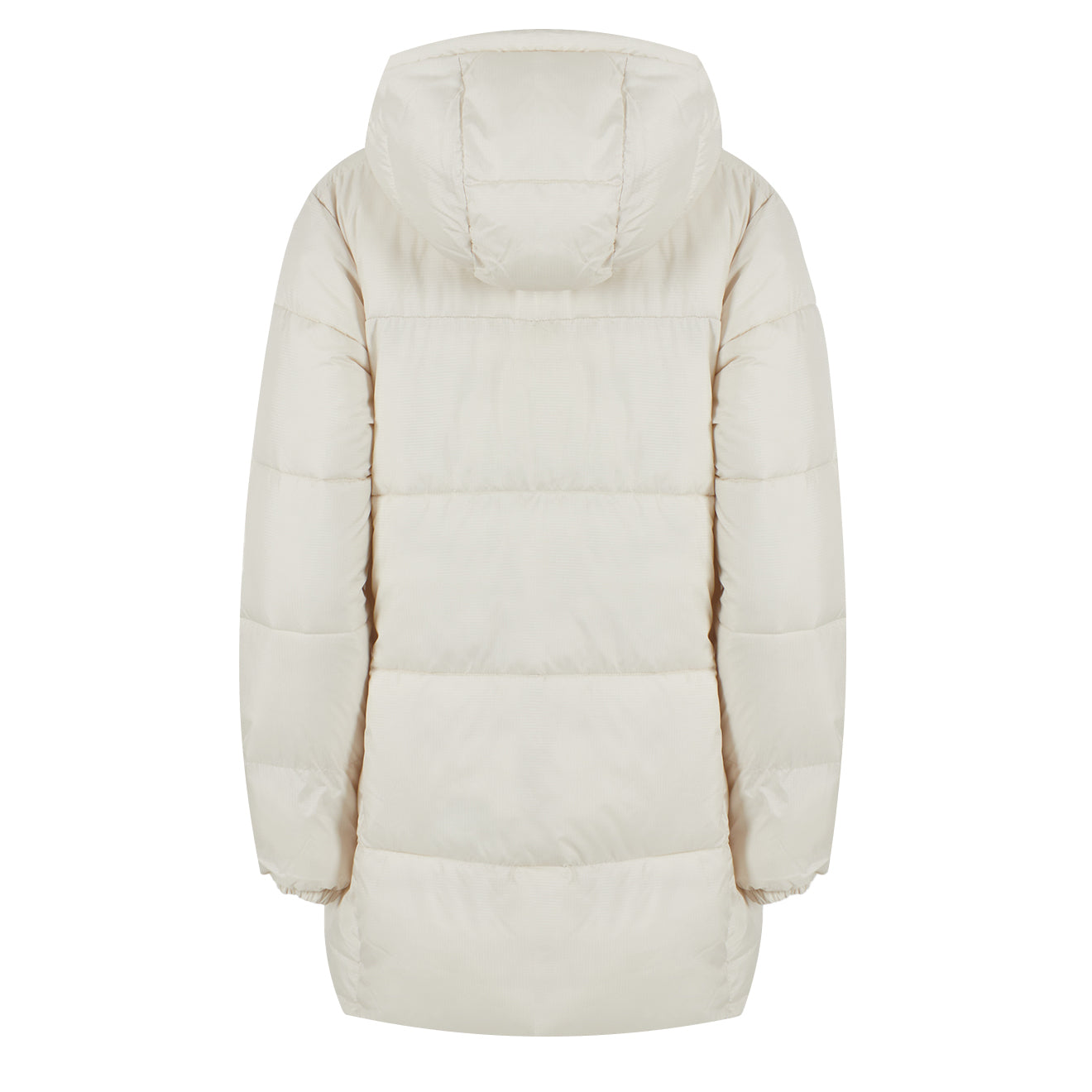 Columbia Womens Puffect Hooded Mid Puffer Jacket Chalk Columbia
