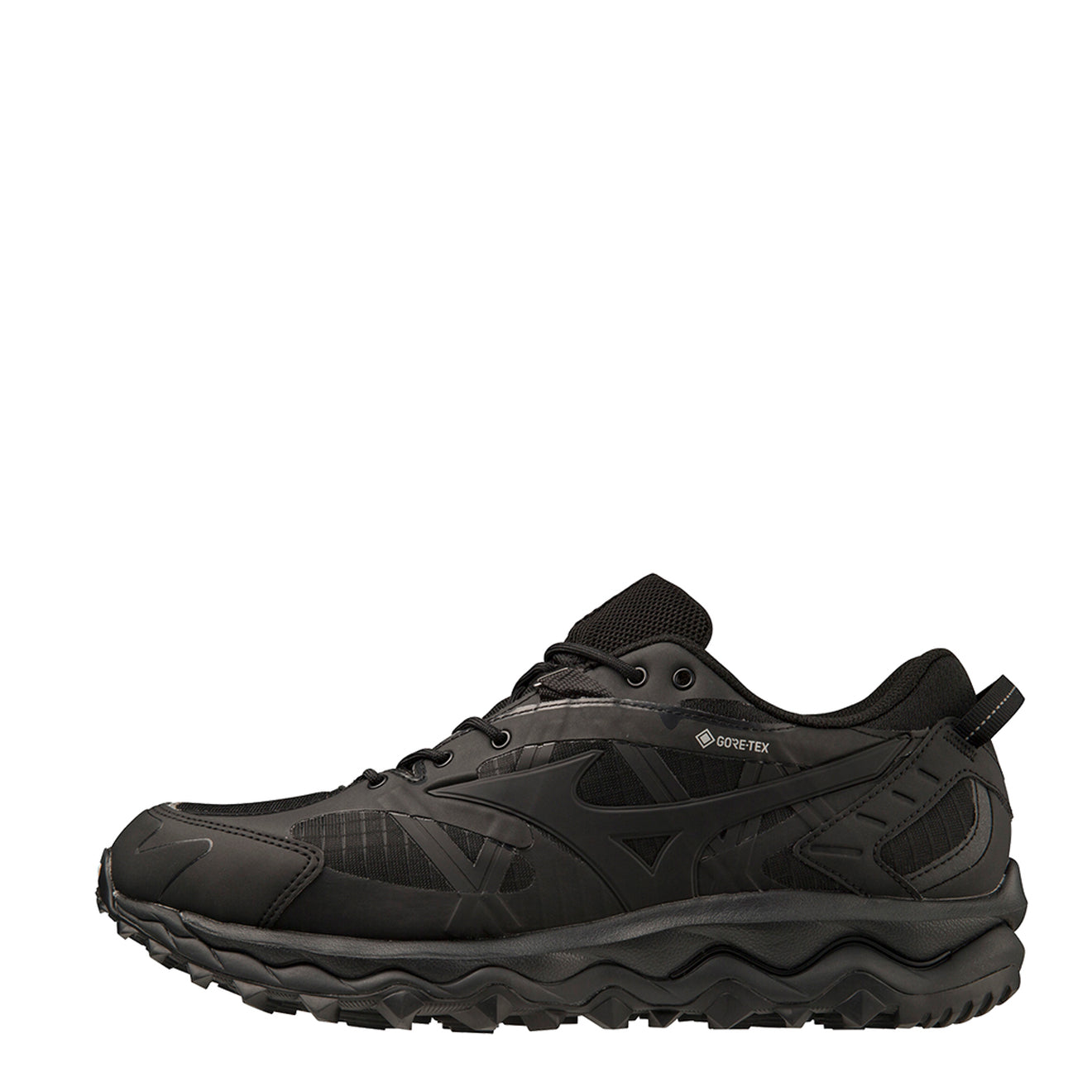 Mizuno Wave Mujin TL GTX Trainer Black / Black / Black - Parasol Store