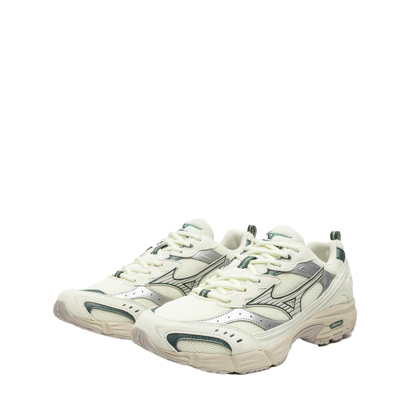 Mizuno Womens MXR Casual Trainer Pristine / Wind Chime / Bistro Green - Parasol Store