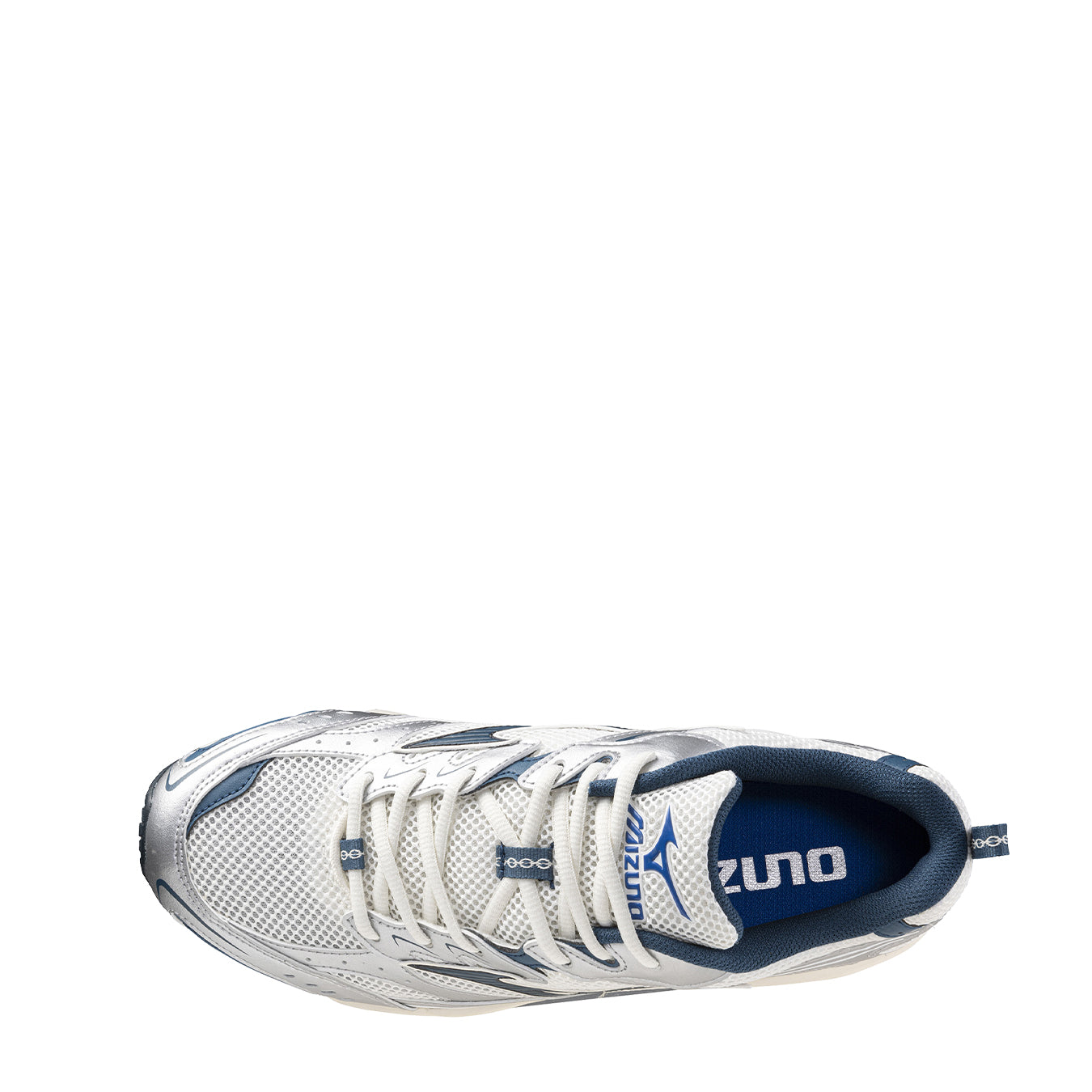 Mizuno Womens MXR Trainer Snow White / Majolica Blue / Silver - Parasol Store