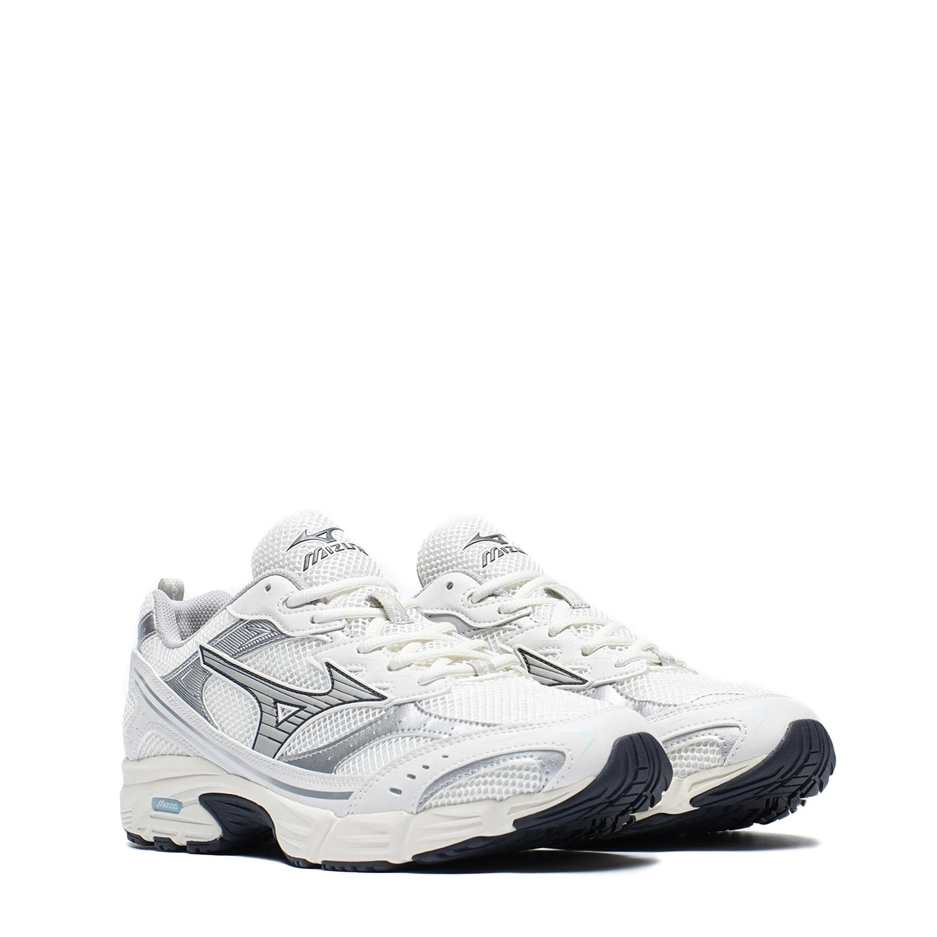 Mizuno Womens MXR Trainer Snow White / Harbour Mist / Silver - Parasol Store