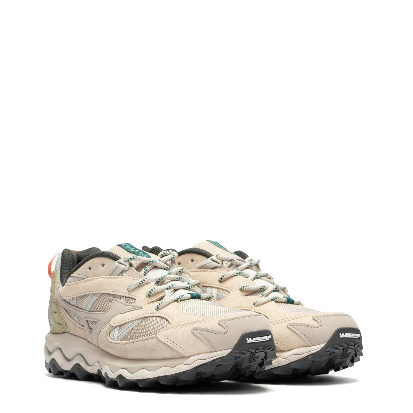 Mizuno Womens Wave Mujin TL Silver Cloud / White Sand / Cedar