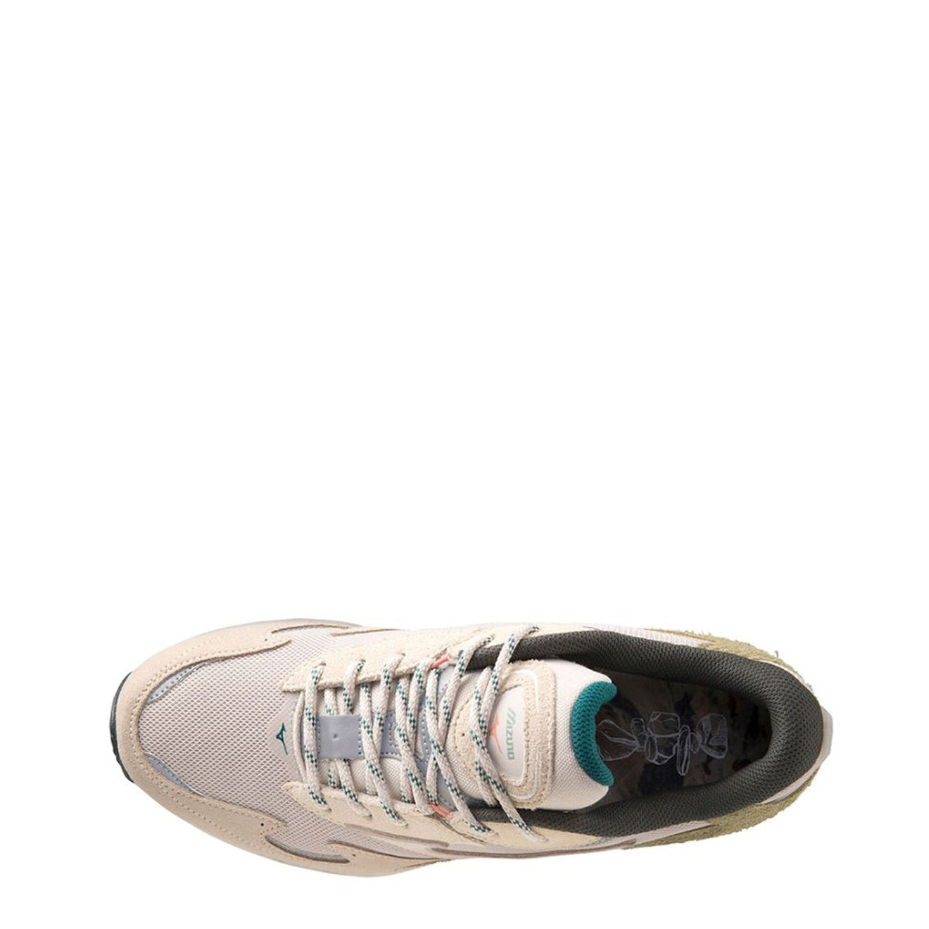 Mizuno Womens Wave Rider B Silver Cloud / White Sand / Cedar