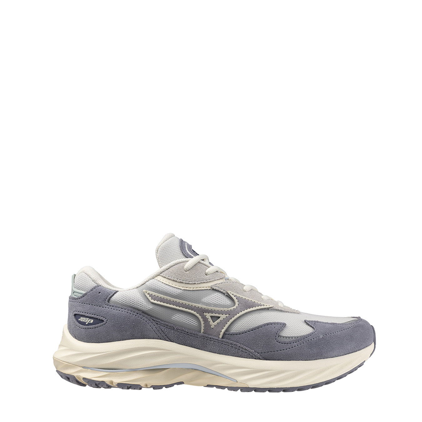 Mizuno Womens Wave Rider Beta Sterling Blue/Quicksilver/Nimbus Cloud - Parasol Store