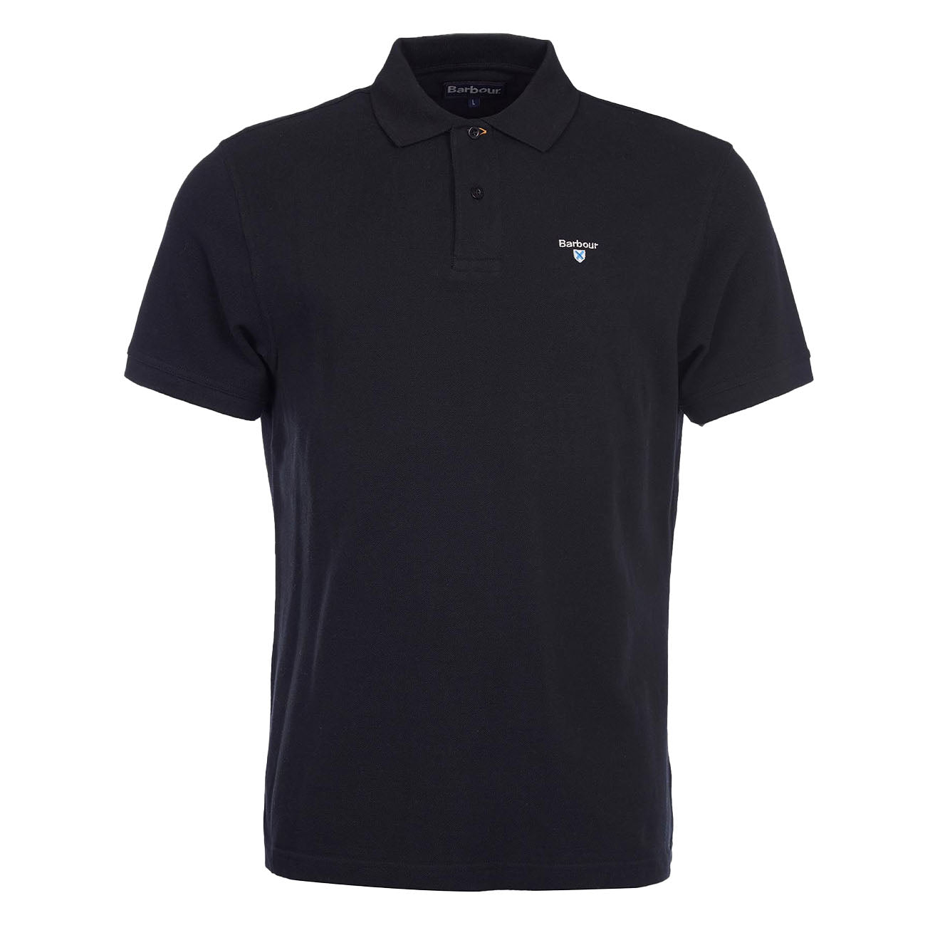 Barbour Sports Polo Shirt Black - Parasol Store