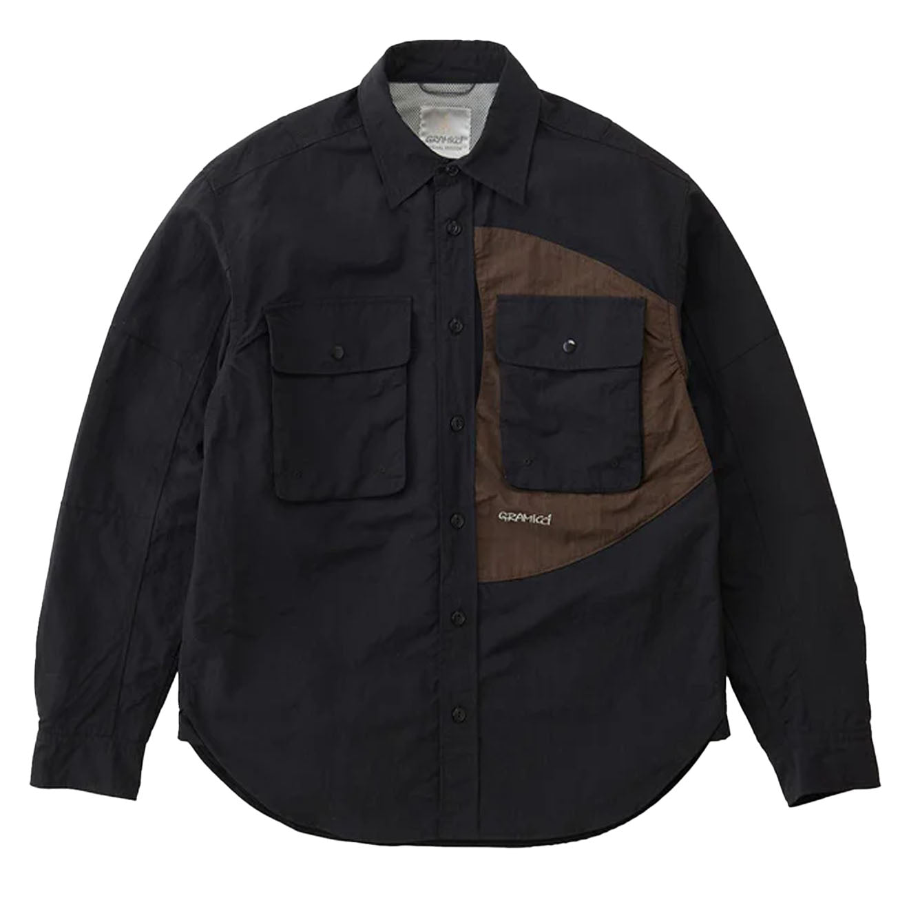 Gramicci Nylon Brentwood Shirt Black - Parasol Store