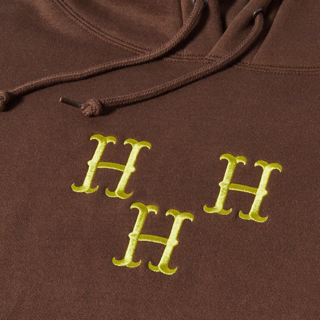 Huf Womens Hat Trick P/O Hoodie Coffee Huf