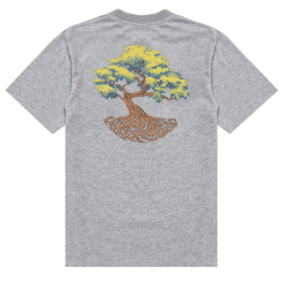Hikerdelic Trunk SS T-Shirt - Grey Marl - Parasol Store