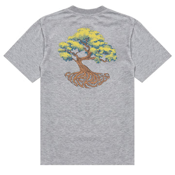 Hikerdelic Trunk SS T-Shirt - Grey Marl - Parasol Store