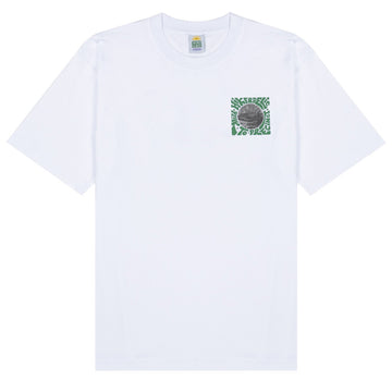 Hikerdelic Peak Meets Precinct SS T-Shirt White Hikerdelic