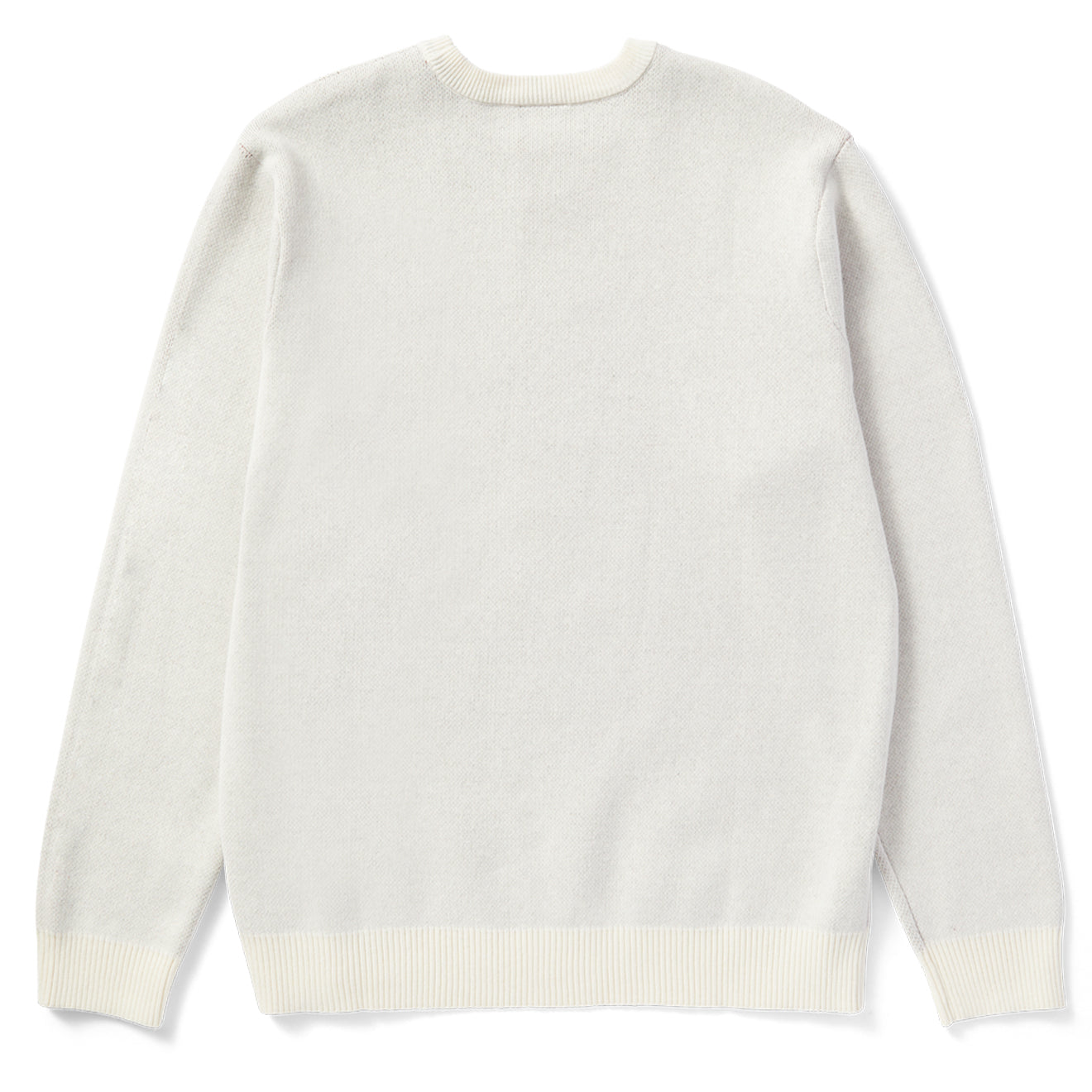 Huf Womens Bad News Crewneck Sweater Bone Huf