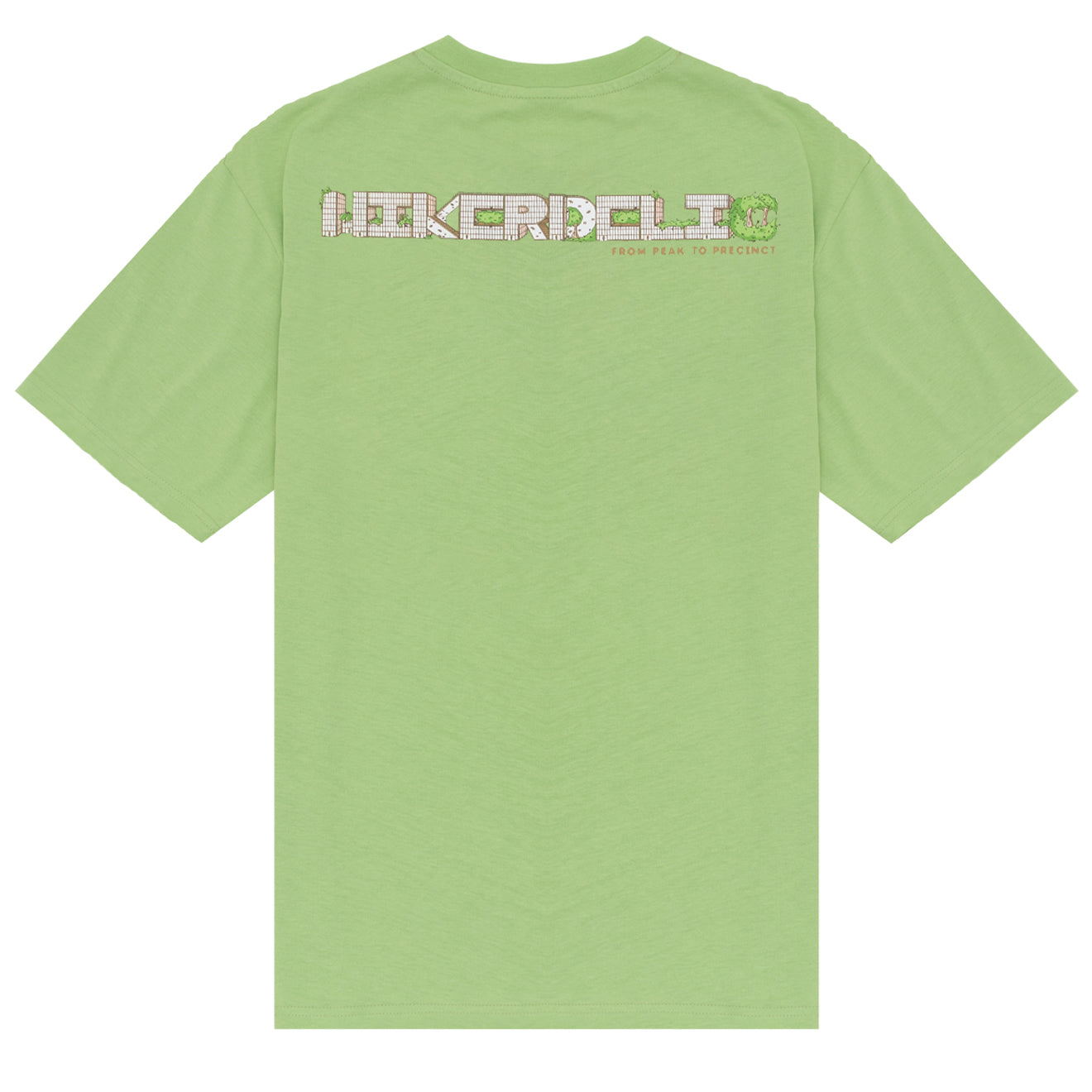 Hikerdelic Solar Punk SS T-Shirt - Lime - Parasol Store