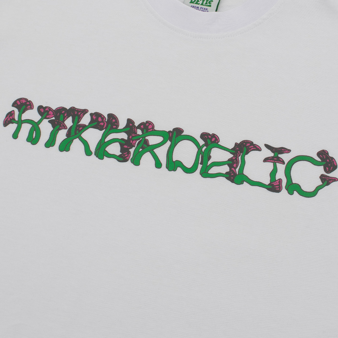 Hikerdelic Glow In The Dark SS T-Shirt - White - Parasol Store