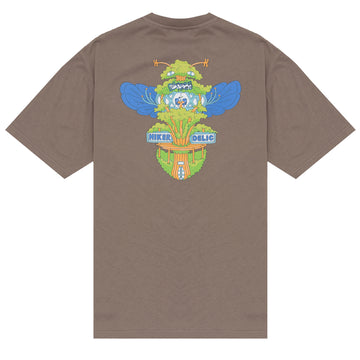 Hikerdelic Bee & Bee SS T-Shirt - Mushroom - Parasol Store