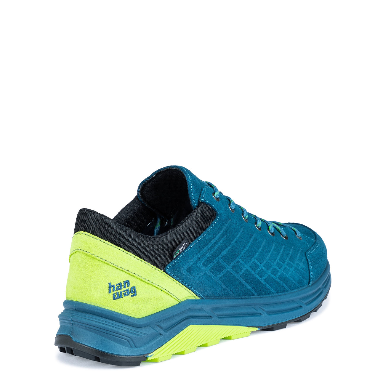 Hanwag Coastrock Low ES Shoe Seablue / Sulphur - Parasol Store